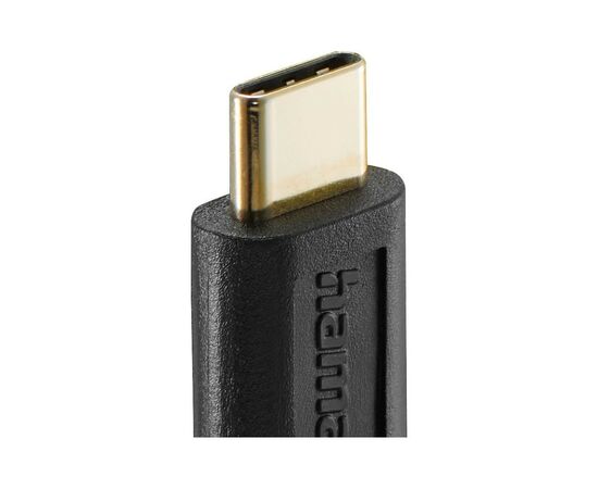 Дата кабель USB-C to USB-C 1.5m Black Hama (00086409), изображение 3 Дата кабель USB-C to USB-C 1.5m Black Hama (00086409), изображение 3