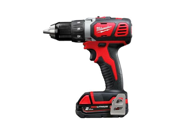 Шуруповерт Milwaukee M18 BDD-202С, 50Нм, 2x2Ah, кейс (4933443555)