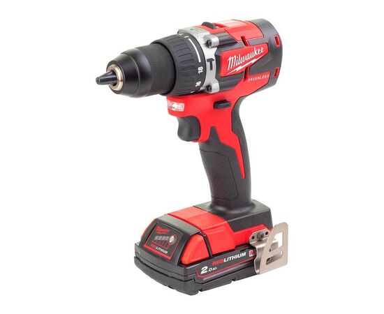 Шуруповерт Milwaukee M18 CBLPD-202C, 60Нм, 2x2Ah (4933464320), изображение 2 Шуруповерт Milwaukee M18 CBLPD-202C, 60Нм, 2x2Ah (4933464320), изображение 2
