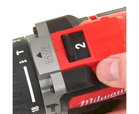 Шуруповерт Milwaukee M18 CBLPD-202C, 60Нм, 2x2Ah (4933464320), изображение 5 Шуруповерт Milwaukee M18 CBLPD-202C, 60Нм, 2x2Ah (4933464320), изображение 5