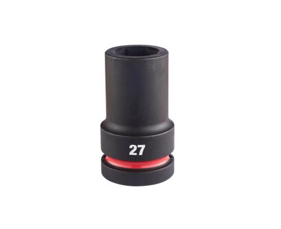 Головка торцевая Milwaukee ShW 1" 27мм, ударная, удлиненная (4932480424)