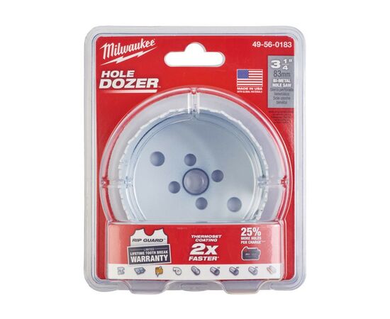 Коронка Milwaukee Bi-Metal 83 мм (49560183), изображение 2