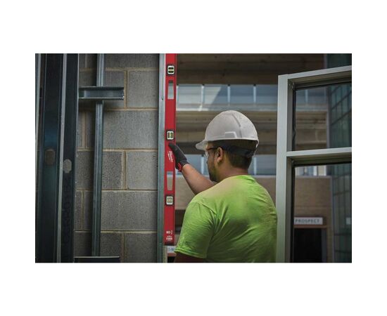 Уровень Milwaukee I-Beam магнитный, 60 см (4932478565), изображение 6 Уровень Milwaukee I-Beam магнитный, 60 см (4932478565), изображение 6