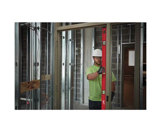 Уровень Milwaukee I-Beam магнитный, 60 см (4932478565), изображение 7 Уровень Milwaukee I-Beam магнитный, 60 см (4932478565), изображение 7