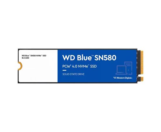 Накопитель SSD M.2 2280 250GB SN580 WD (WDS250G3B0E)