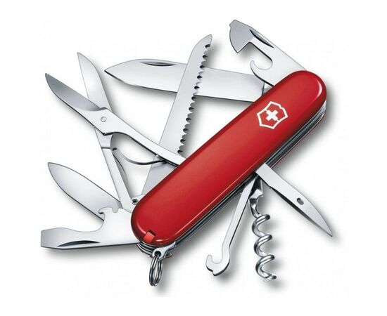 Нож Victorinox Huntsman Ukraine 91 мм Червоно-чорний (1.3713.1.3), изображение 3