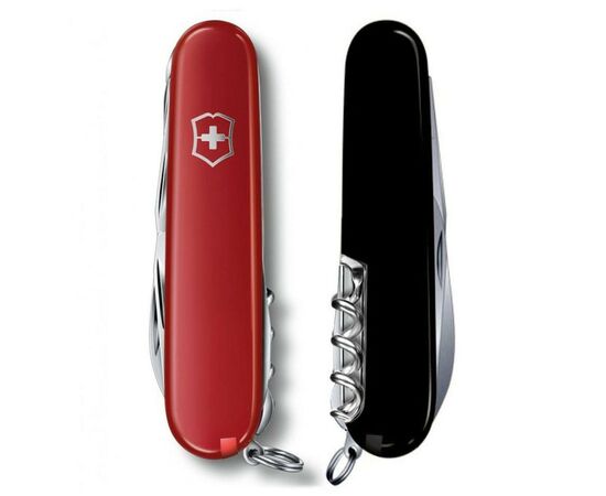 Нож Victorinox Huntsman Ukraine 91 мм Червоно-чорний (1.3713.1.3), изображение 6