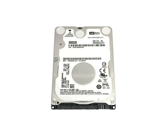 Жорсткий диск для ноутбука 2.5" 500GB WD (# WD5000LUCT #)