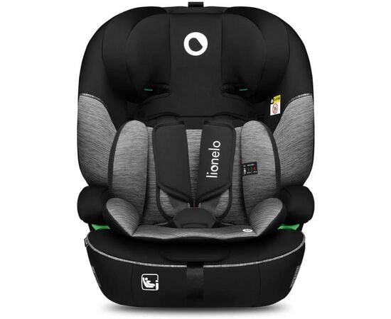 Автокресло Lionelo Levi i-Size Black Grey (LO-LEVI I-SIZE BLACK GREY), изображение 4 Автокресло Lionelo Levi i-Size Black Grey (LO-LEVI I-SIZE BLACK GREY), изображение 4