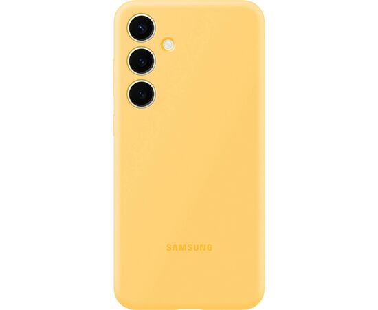 Чехол для мобильного телефона Samsung S24 Plus Silicone Case Yellow (EF-PS926TYEGWW), изображение 3 Чехол для мобильного телефона Samsung S24 Plus Silicone Case Yellow (EF-PS926TYEGWW), изображение 3