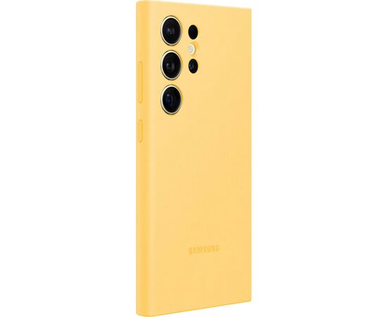 Чехол для мобильного телефона Samsung S24 Ultra Silicone Case Yellow (EF-PS928TYEGWW), изображение 4 Чехол для мобильного телефона Samsung S24 Ultra Silicone Case Yellow (EF-PS928TYEGWW), изображение 4