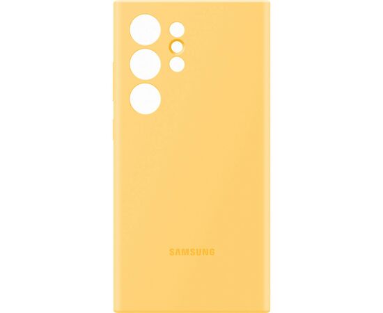 Чохол до мобільного телефона Samsung S24 Ultra Silicone Case Yellow (EF-PS928TYEGWW)