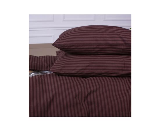Наволочка MirSon Ranforce Elite 17-0617 Stripe Brown 40х60 см (2200008202262), изображение 2 Наволочка MirSon Ranforce Elite 17-0617 Stripe Brown 40х60 см (2200008202262), изображение 2