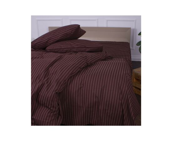 Наволочка MirSon Ranforce Elite 17-0617 Stripe Brown 40х60 см (2200008202262), изображение 3 Наволочка MirSon Ranforce Elite 17-0617 Stripe Brown 40х60 см (2200008202262), изображение 3