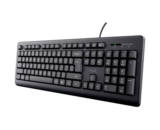 Клавиатура Trust Primo USB UA Black (24391), изображение 3 Клавиатура Trust Primo USB UA Black (24391), изображение 3