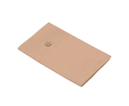 Постельное белье Ardesto Mix&Match сатин бежевый полуторный 160х220 (ART1622SI), изображение 8