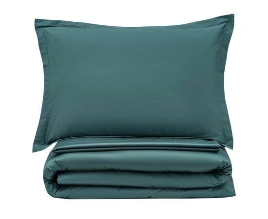 Постельное белье Ardesto Mix&Match Premium сатин зеленый евро 200х220 (ART2022SE), изображение 3