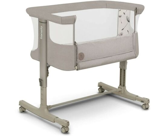 Кроватка Lionelo приставная Aurora Beige Sand (LO-AURORA BEIGE SAND), изображение 3