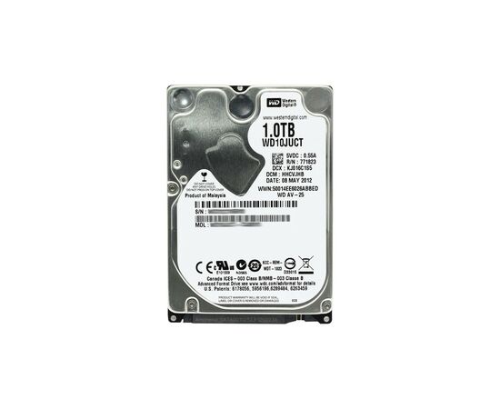 Жесткий диск для ноутбука 2.5" 1TB WD (# WD10JUCT #)