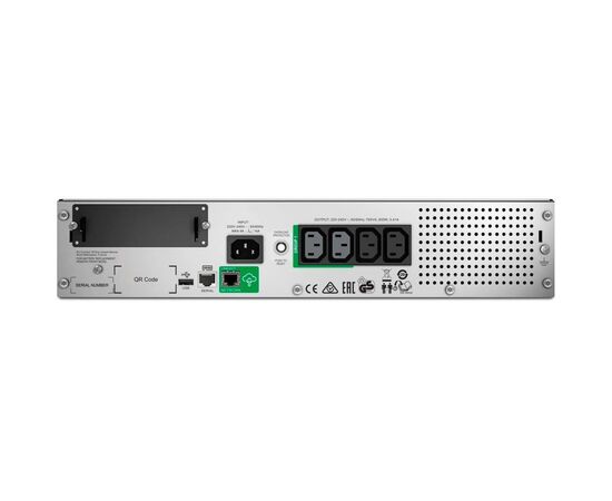Источник бесперебойного питания APC Smart-UPS RM 750VA 2U LCD with SmartConnect (SMT750RMI2UC), изображение 2 Источник бесперебойного питания APC Smart-UPS RM 750VA 2U LCD with SmartConnect (SMT750RMI2UC), изображение 2