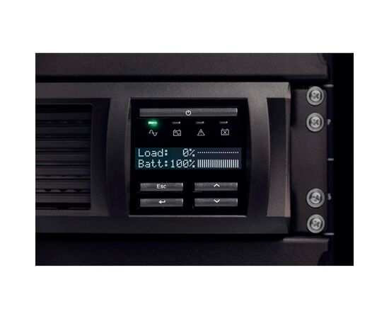 Источник бесперебойного питания APC Smart-UPS RM 750VA 2U LCD with SmartConnect (SMT750RMI2UC), изображение 4 Источник бесперебойного питания APC Smart-UPS RM 750VA 2U LCD with SmartConnect (SMT750RMI2UC), изображение 4