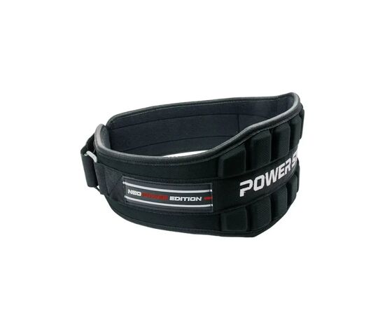 Атлетичний пояс Power System PS-3230 Neo Power неопреновий Black/Red S (PS_3230_S_Bl/Red), зображення 2