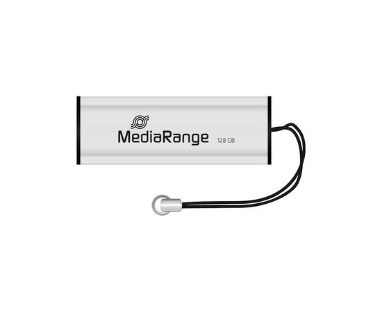 USB флеш накопичувач Mediarange 128GB Black/Silver USB 3.0 (MR918)