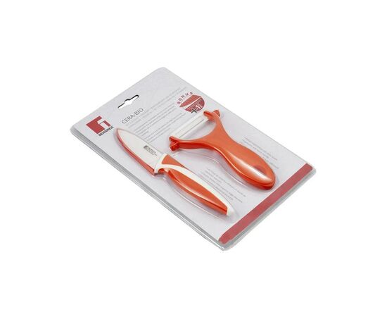 Набор ножей Bergner Cera-bio 2 шт (BG-39510-AA), изображение 2 Набор ножей Bergner Cera-bio 2 шт (BG-39510-AA), изображение 2