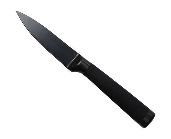 Кухонный нож Bergner Black Blade для чищення овочів 8,75 см (BG-8771)