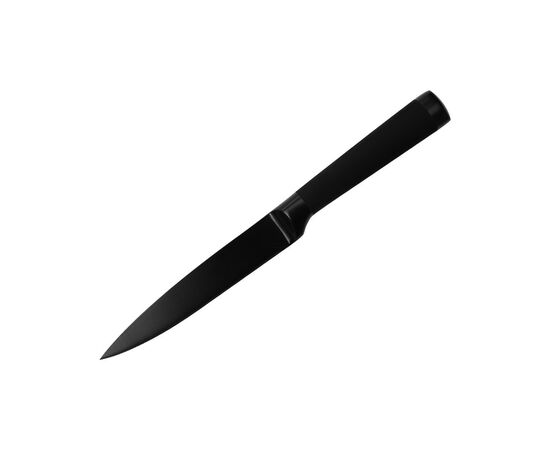 Кухонный нож Bergner Black Blade універсальний 12,5 см (BG-8772)