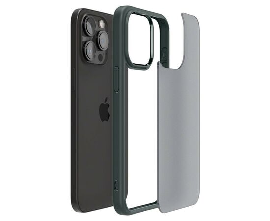 Чехол для мобильного телефона Spigen iPhone 15 Pro Max Ultra Hybrid Frost Green (ACS06569), изображение 5 Чехол для мобильного телефона Spigen iPhone 15 Pro Max Ultra Hybrid Frost Green (ACS06569), изображение 5