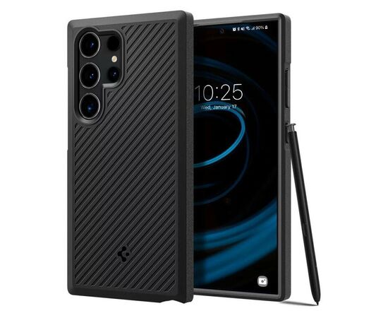 Чехол для мобильного телефона Spigen Samsung Galaxy S24 Ultra Core Armor Matte Black (ACS07194), изображение 10 Чехол для мобильного телефона Spigen Samsung Galaxy S24 Ultra Core Armor Matte Black (ACS07194), изображение 10
