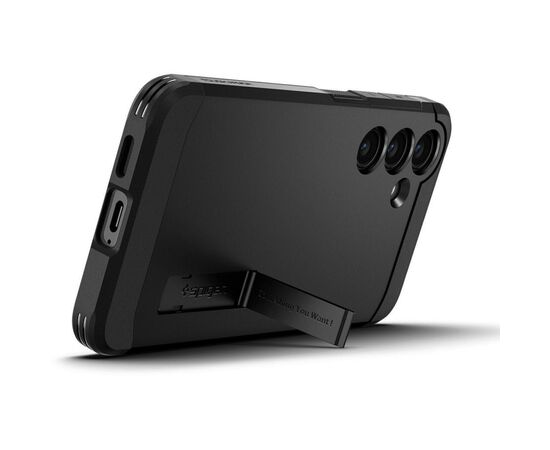 Чехол для мобильного телефона Spigen Samsung Galaxy S24 Tough Armor Black (ACS07355), изображение 5 Чехол для мобильного телефона Spigen Samsung Galaxy S24 Tough Armor Black (ACS07355), изображение 5