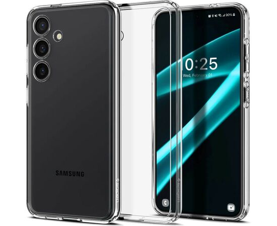 Чехол для мобильного телефона Spigen Samsung Galaxy S24+ Ultra Hybrid Crystal Clear (ACS07329), изображение 10 Чехол для мобильного телефона Spigen Samsung Galaxy S24+ Ultra Hybrid Crystal Clear (ACS07329), изображение 10