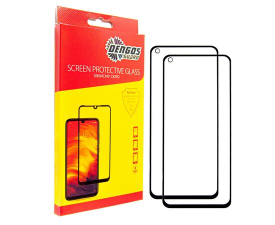 Стекло защитное Dengos Oppo A78 4g 2шт. (DG-TG2P-02)