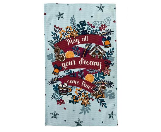 Рушник Прованс вафельний Dream 33х60 см (4823093452619)