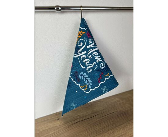 Полотенце Прованс вафельное Happy 33х60 см (4823093452626), изображение 2