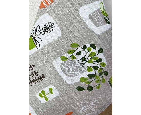 Полотенце Прованс вафельное Цветы в горшке 34х50 см (4823093452572), изображение 3 Полотенце Прованс вафельное Цветы в горшке 34х50 см (4823093452572), изображение 3