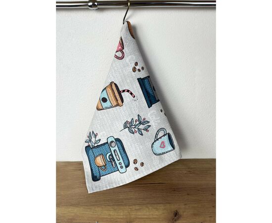 Полотенце Прованс вафельное Кофе беж 45х60 см (4823093452480), изображение 2 Полотенце Прованс вафельное Кофе беж 45х60 см (4823093452480), изображение 2