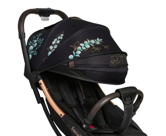 Коляска Lionelo Julie One Golden Moments чорна (LO-JULIE ONE GOLDEN MOMENTS), изображение 7 Коляска Lionelo Julie One Golden Moments чорна (LO-JULIE ONE GOLDEN MOMENTS), изображение 7