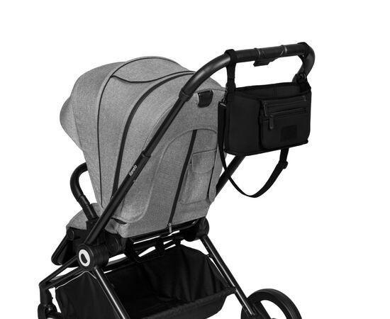 Сумка для мамы Lionelo Little Cube Black Carbon (LO-LITTLE CUBE BLACK CARBON), изображение 5 Сумка для мамы Lionelo Little Cube Black Carbon (LO-LITTLE CUBE BLACK CARBON), изображение 5