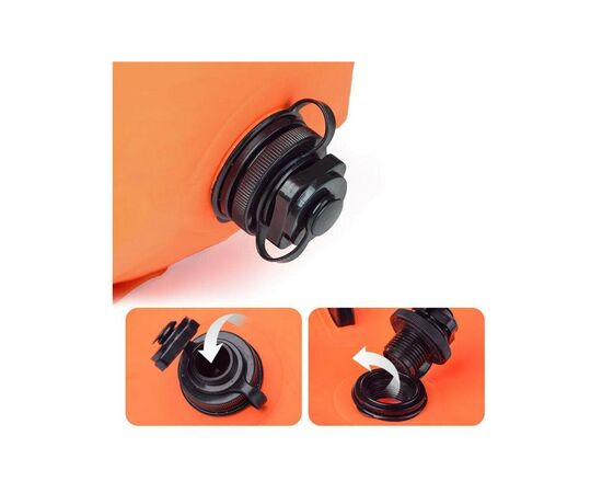 Гермомешок Naturehike Буй NH17S001-G 18л Помаранчевий (6927595717943), изображение 4 Гермомешок Naturehike Буй NH17S001-G 18л Помаранчевий (6927595717943), изображение 4