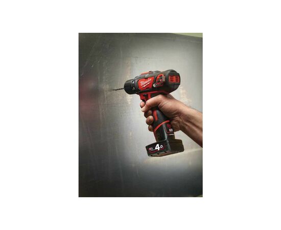 Шуруповерт Milwaukee M12 BDD-0, 30Нм (без АКБ и ЗУ) (4933441930), изображение 11 Шуруповерт Milwaukee M12 BDD-0, 30Нм (без АКБ и ЗУ) (4933441930), изображение 11