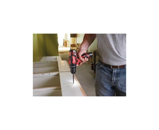 Шуруповерт Milwaukee M12 BDD-0, 30Нм (без АКБ и ЗУ) (4933441930), изображение 6 Шуруповерт Milwaukee M12 BDD-0, 30Нм (без АКБ и ЗУ) (4933441930), изображение 6