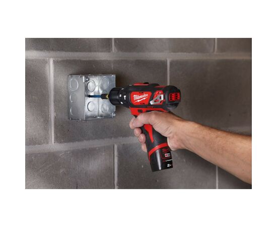 Шуруповерт Milwaukee M12 BPD-0, 30Нм (без АКБ та ЗП) (4933441950), зображення 12 Шуруповерт Milwaukee M12 BPD-0, 30Нм (без АКБ та ЗП) (4933441950), зображення 12