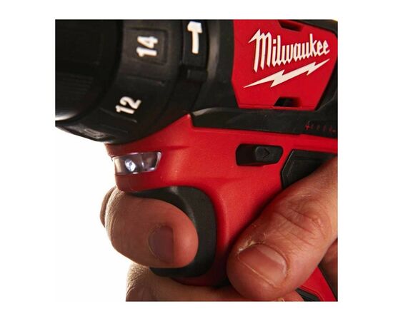 Шуруповерт Milwaukee M12 BPD-0, 30Нм (без АКБ та ЗП) (4933441950), зображення 5 Шуруповерт Milwaukee M12 BPD-0, 30Нм (без АКБ та ЗП) (4933441950), зображення 5