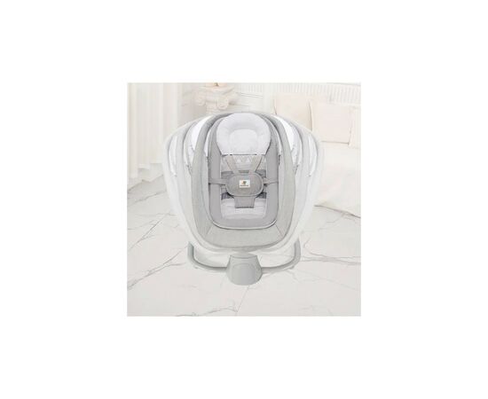 Кресло-качалка Mastela Укачивающий центр-шезлонг 4 в 1 light gray (Mastela 8113), изображение 4 Кресло-качалка Mastela Укачивающий центр-шезлонг 4 в 1 light gray (Mastela 8113), изображение 4