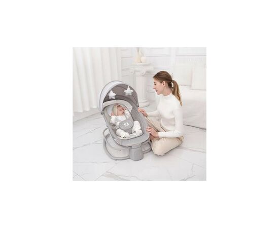 Кресло-качалка Mastela Укачивающий центр-шезлонг 4 в 1 beige (Mastela 8114), изображение 6 Кресло-качалка Mastela Укачивающий центр-шезлонг 4 в 1 beige (Mastela 8114), изображение 6