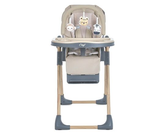Стульчик для кормления El Camino ME 1115-W CRAFT beige (ME 1115-W beige), изображение 3 Стульчик для кормления El Camino ME 1115-W CRAFT beige (ME 1115-W beige), изображение 3