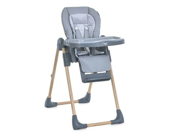 Стульчик для кормления El Camino ME 1115-W CRAFT gray (ME 1115-W gray), изображение 2 Стульчик для кормления El Camino ME 1115-W CRAFT gray (ME 1115-W gray), изображение 2